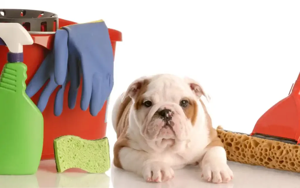 image of pet cleaning products.