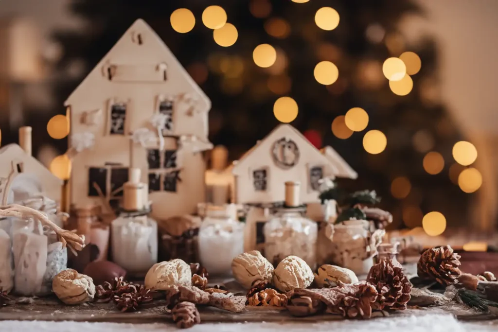 Homemade winter decor crafts that adorn the home and evoke fond memories of family creativity and connection